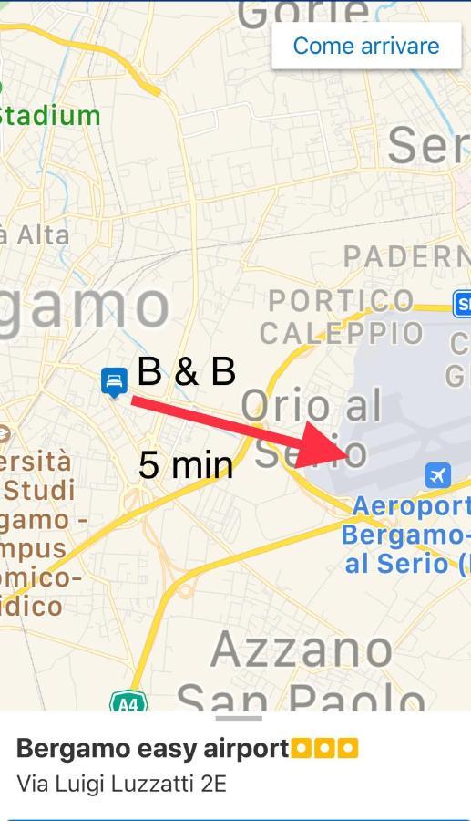 Apartmán Bergamo Easy Airport Sleep&Fly Parking Exteriér fotografie